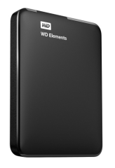 WD 2.5'' 2TB ELEMENTS SİYAH EXT HDD