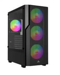 GAMEBOOSTER CRUX 650W 80+ WHITE USB3.0 4x12CM RGB FAN E-ATX KASA