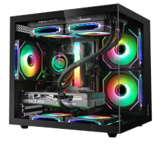 SEGOTEP Brave W1 Siyah 650W 80+ Midi Tower Kasa (ARGB Fan)