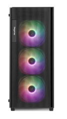 SEGOTEP Axe 5 Siyah 650W 80+ Midi Tower Kasa (Rainbow Fan)
